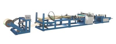 China Woven Bag Cutting Stacking Machine Bopp Paper Plastic Edge Pulling for sale