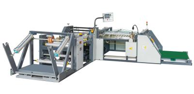 China Máquina automática de corte e costura 7KW para sacos de tecido plástico 40 pçs/min à venda