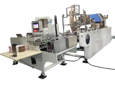 Cina Macchina automatica per l'incollaggio di manici piatti in carta 888 ad alta efficienza, uscita stabile, forte adesione per la linea di produzione di manici in carta in vendita