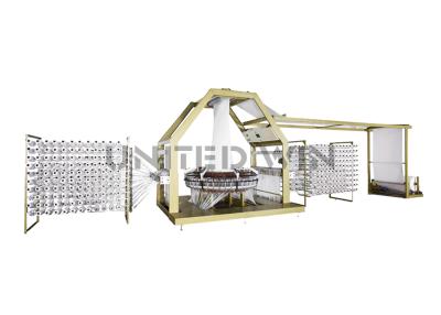 China SYL Series 6 Shuttle Circular Loom Machine Woven Bag Making Machine 7.5kw for sale
