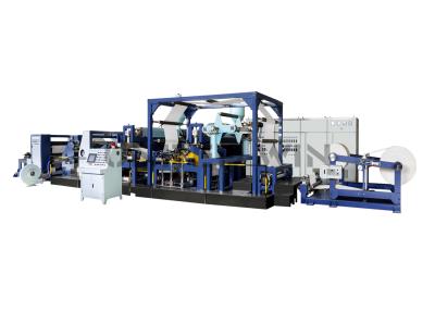 China Multi-Function Tandem Hot Melt Extrusion Coating Lamination Line Technology Two Die for sale
