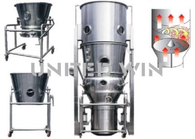 China 120kg Batch Fluidized Bed Pelletizing Coater Integrating Mixing Drying XLB Rotor 11kw for sale