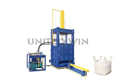 China Jumbo Bag Automatic Hydraulic Baling Press Machine For Sale Vertical for sale