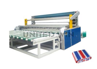 China Fully Automatic Tarpaulin Fabric Folding Making Machine Tarpaulin Finishing Machinery for sale
