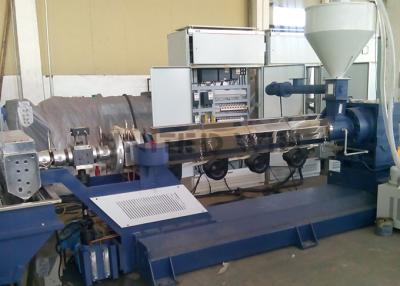 China Two Die Head Tape Extrusion Line PP PE Flat Filament Production Machine for sale