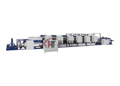 China Polythene Bag Roll To Roll Flexo Printing Machine For 6 Colors for sale