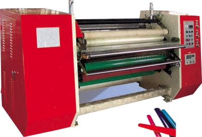 China Three Roller Surface Double Sided Tape Rewinding Machine 1600mm for sale