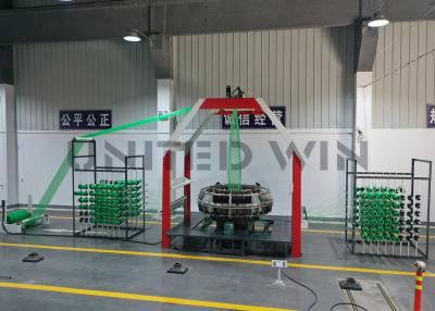 China SBY-650X4 cuatro lanzadera Mesh Bag Circular Loom Machine para las verduras de empaquetado en venta