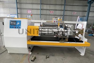 China PVC Film Adhesive Tape Slit Cutting Making Machine Single Shaft for sale