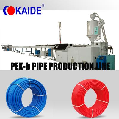 China Cross-linking PE-Xb Pipe Extrusion Machinery KAIDE factory for sale