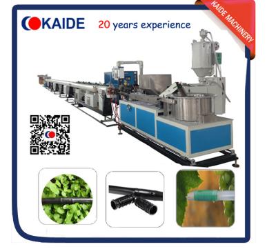 China Cylindrical Drip Irrigation Pipe Machine 80m/min KAIDE company for sale