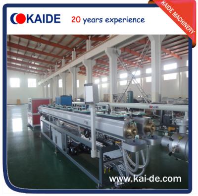 China Plastic pipe extruding machine for PPR/PPRC water pipe KAIDE for sale