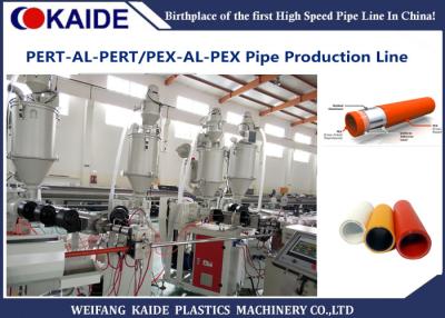 China PEX-AL-PEX Plastic Pipe Making Machine / Multilayer PEX Pipe Production Line for sale