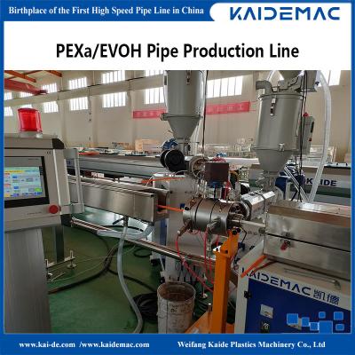 Китай PEXa EVOH Oxygen Barrier Pipe Production Machine / Pipe Production Line 16 × 2.0mm Floor Heating  Pipe продается