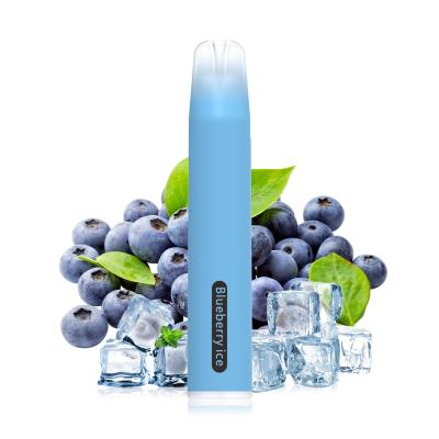China Blueberry Ice Flavor 1500 Puffs E Cigarette 3.6V Voltage 5.0ML 21x116.5mm for sale