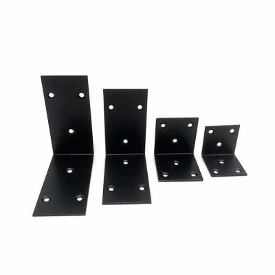 China Stainless Steel Galvanized Steel Table Custom Metal Bracket  Right Angle Corner Brackets for sale