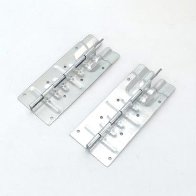 China Multiple Sizes 220 X 89 X 1.8mm Custom Metal Pallet Collar Hinge For Pallet Wood Board Hinges Pallet Collar for sale