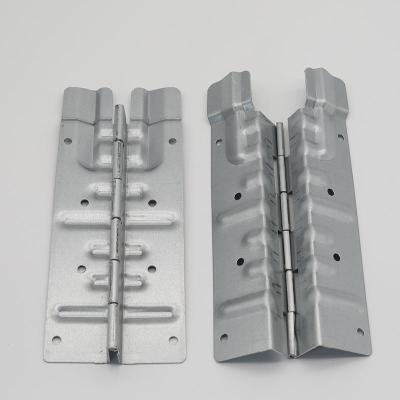 China 1.2mm Thickness Galvanized Wooden Pallet Big Hole Collar Hinges For Folding Pallet Collar for sale