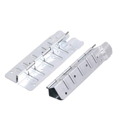 China Acero galvanizado de cajas de paletas collar bisagra de caja de madera conector bisagra de metal en venta