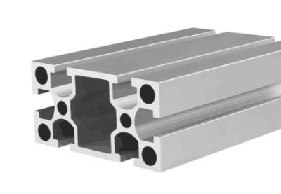 China Zusammengestellte Silber-Schwarz-V-Schlitze 20X20 100mm-1500mm Aluminiumprofil Extrusionsteile zu verkaufen