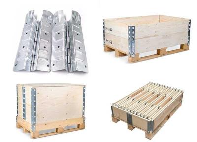 Κίνα Εργαλεία και εξαρτήματα Ζυγισμένα ξύλινα κουτιά παλέτα κολάρο χάντζελ 1,5 mm πάχος προς πώληση