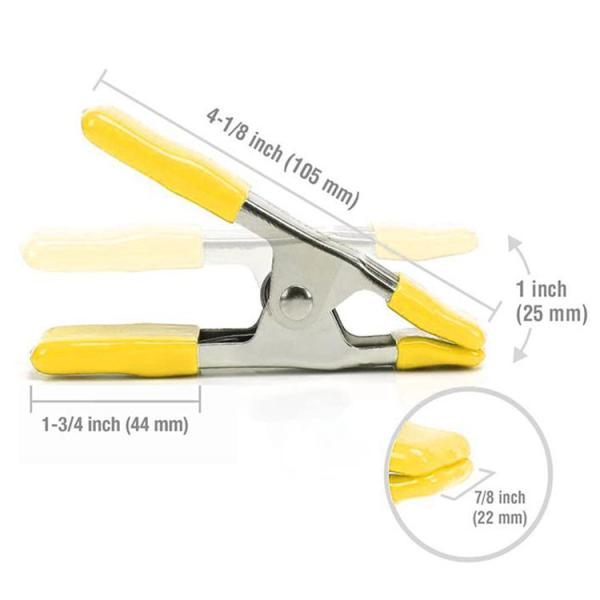 Quality 2/4/6 Inch Spring Clips Multifunctional Woodworking Clamps A Metal Spring Clip for sale