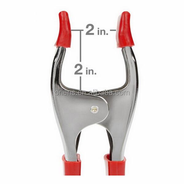 Quality Metal Spring Clip Clamps 2 4 6 Inch Spring Tent Crocodile Clamp Pointed Mouth for sale
