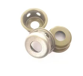 China Custom Aluminum Or SUS Deep Drawn Supplier Metal Deep Drawing/Spinning Parts Bottom Part Housing Metal Stamping Part Te koop