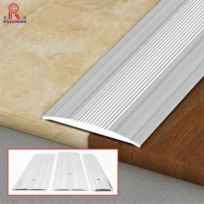 China Luxury Aluminium Transition Strip 3mm Thickness Grade 6063 T5 Temper for sale