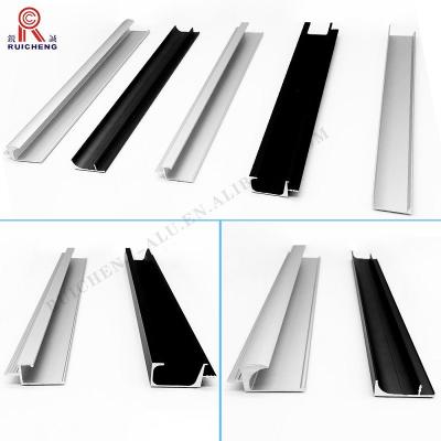 China Extruded Aluminium Handle Profile Anodizing G Handle Corrosion Resistant for sale