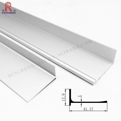 China Perfil de alumínio do punho da cozinha do revestimento do pó, perfil de alumínio do T3 Gola à venda