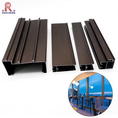 China 6063 Grade Aluminum Window Channel Extrusion PVDF Painted T3 Temper for sale