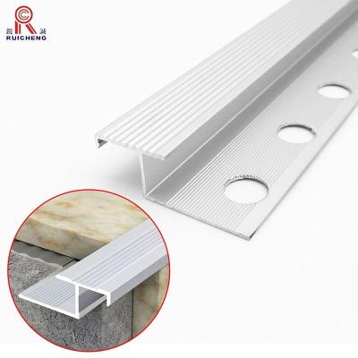 China No deslice la escalera de aluminio que sospecha la capa del polvo de la longitud de 3M del ajuste del borde en venta