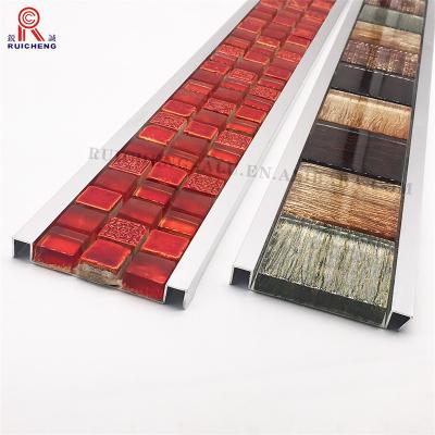 China Ajuste de aluminio de la teja de Listello, ajuste de la teja de mosaico de Listello de la resistencia a las inclemencias del tiempo en venta