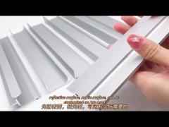 Kitchen Aluminium Cupboard Handles , T3 AA6063 Extruded Drawer Pulls