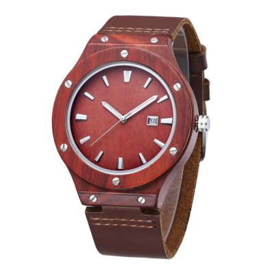 China La exhibición análoga del dial crea los relojes para requisitos particulares, el reloj de madera impermeable de los hombres en venta