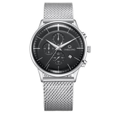 China Relógio de aço inoxidável de quartzo dos homens um GV do CE ROHS da garantia do ano aprovado à venda