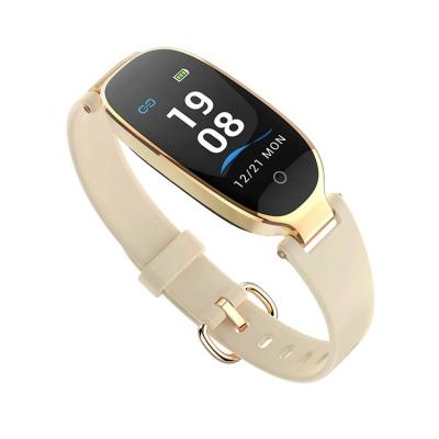 China Plastic Case Fashion Smart Wrist Watch With HD Display , Automatic Sleep Test for sale