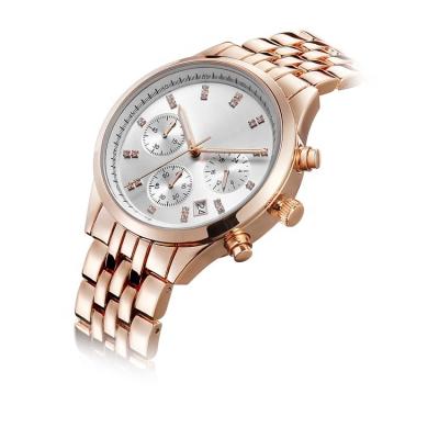 中国 ステンレス鋼の革紐の人腕時計、動きの合金の腕時計によってカスタマイズされるロゴ 販売のため