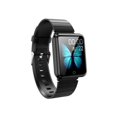 China Touch Screen 1.3 Inch Display Body Temperature Smartwatch for sale