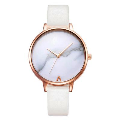 中国 大理石の表面女性のファッション・ウォッチの日本動きの合金の水晶腕時計 販売のため