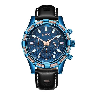 중국 SEIKO 쿼츠 크로노그래프 시계 남성용 방수 스포츠 손목 시계 판매용