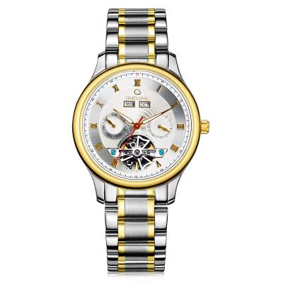 中国 316L自動男性用腕時計の男性用上の金の機械腕時計 販売のため