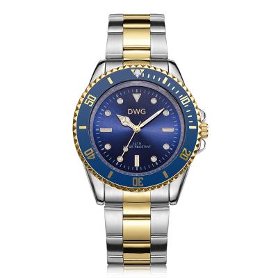 中国 男性用水晶腕時計の毎日の防水金の腕時計の時計ケースoemはメンズウォッチを冷却する 販売のため