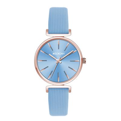 China 3ATM Alloy Wrist Watch Case Colorful Printed Dial Quartz Bracelet Watches For Ladies for sale