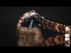 Stainless Steel Strap Men Wrist Watch , Movement Alloy Watch Customized Logo