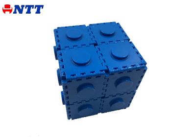 China 4 Multi Cavity Injection Moulding Acrylonitrile Butadiene Styrene Blue Dynamic Building Block for sale