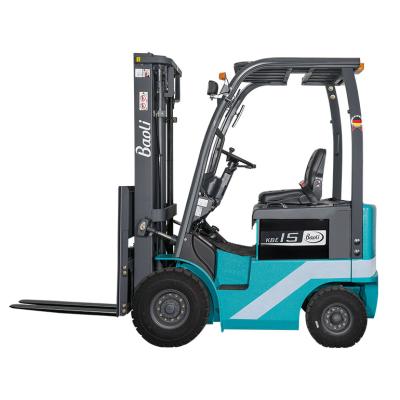 China 3000mm Electric Forklift Truck Counterbalance Forklift Truck 1.5 - 1.8 Tons for sale
