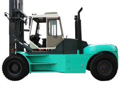 China Seated Heavy Lift Forklift Diesel Forklift Truck With Cabin 20T for sale