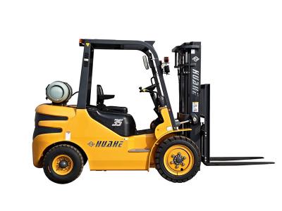 China Customized Gasoline LPG Forklift With Japanese NISSAN K25 Engine 3.5 Ton for sale